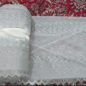 پرده طوسی توری