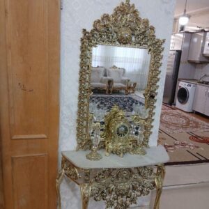 آینه کنسول طرح برنز