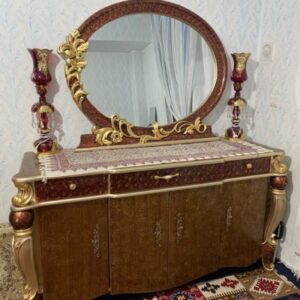 آینه کنسول  چوبی