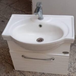 روشویی کابینتی همراه شیر