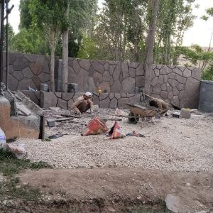اجرای سنگ لاشه سنگ مالون سنگ کوهی